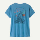 Patagonia Women's Capilene® Cool Daily Shirt - Cloud Crag-Shore Blue - Light Shore Blue X-Dye-Killington Sports