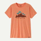 Patagonia Women's Capilene® Cool Daily Shirt - Fitz Roy Nimbus-Peach Sherbet-Killington Sports