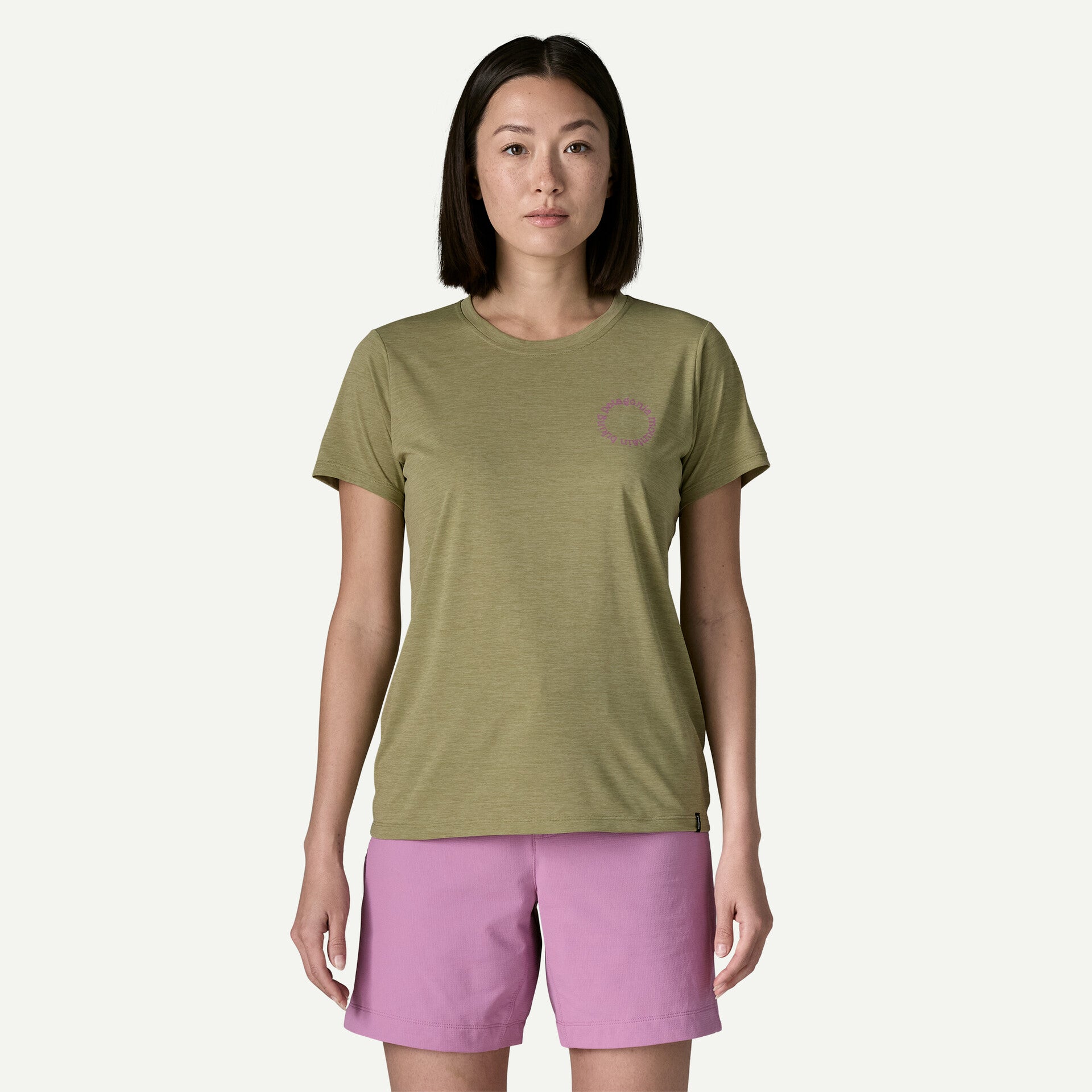 Patagonia Women's Capilene® Cool Daily Shirt - Spoke Stencil-Killington Sports