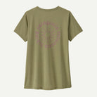 Patagonia Women's Capilene® Cool Daily Shirt - Spoke Stencil-Gumtree Green - Light Gumtree Green X-Dye-Killington Sports