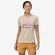 Patagonia Women's Capilene® Cool Daily Graphic Shirt-Ridge Rise Moonlight: Pumice X-Dye-Killington Sports