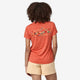 Patagonia Women's Capilene® Cool Daily Graphic Shirt-Unity Fitz: Pimento Red X-Dye-Killington Sports