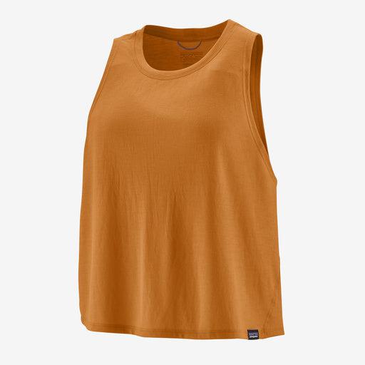 Patagonia Women's Capilene® Cool Trail Cropped Tank-Golden Caramel-Killington Sports