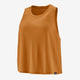 Patagonia Women's Capilene® Cool Trail Cropped Tank-Golden Caramel-Killington Sports