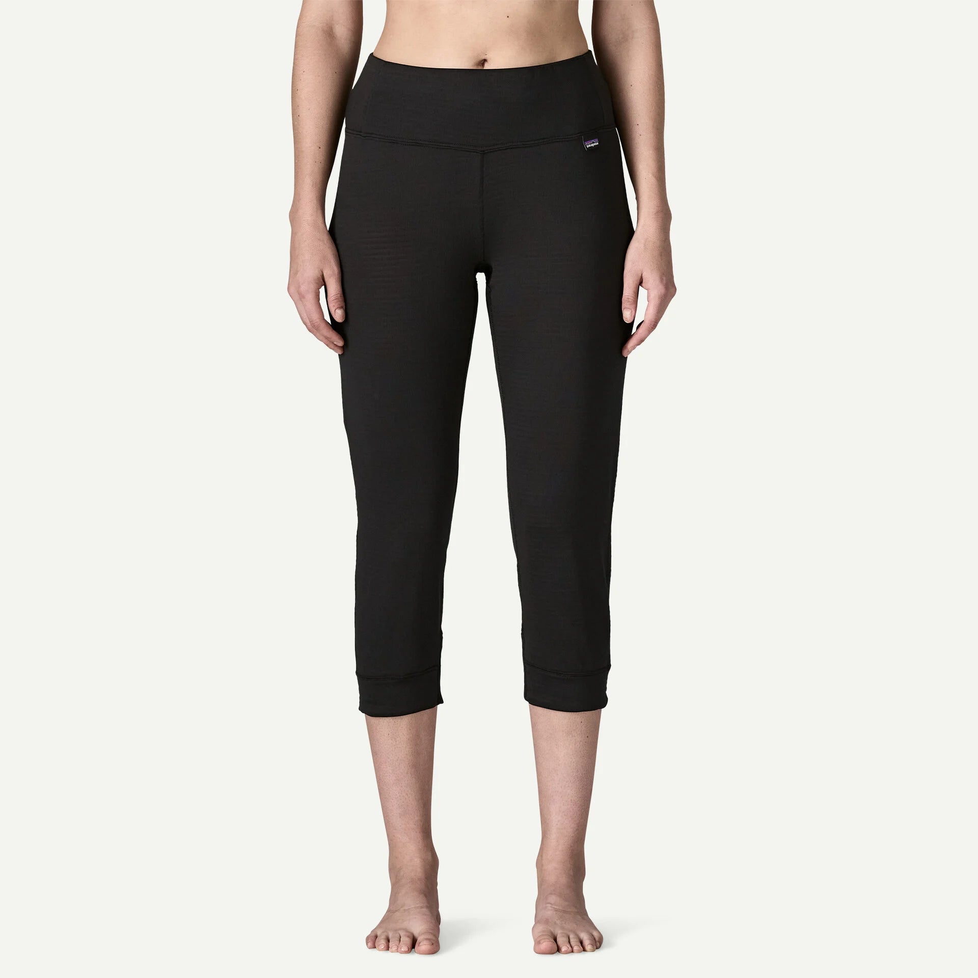 Patagonia Women's Capilene® Thermal Weight Boot Length Bottoms-Black-Killington Sports