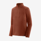 Patagonia Women's Capilene® Thermal Weight Zip-Neck-Burl Red-Killington Sports
