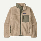 Patagonia Women's Classic Retro-X® Fleece Jacket-Dark Natural w/River Rock Green-Killington Sports