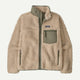 Patagonia Women's Classic Retro-X® Fleece Jacket-Dark Natural w/River Rock Green-Killington Sports
