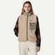 Patagonia Women's Classic Retro-X Vest-Dark Natural w/River Rock Green-Killington Sports