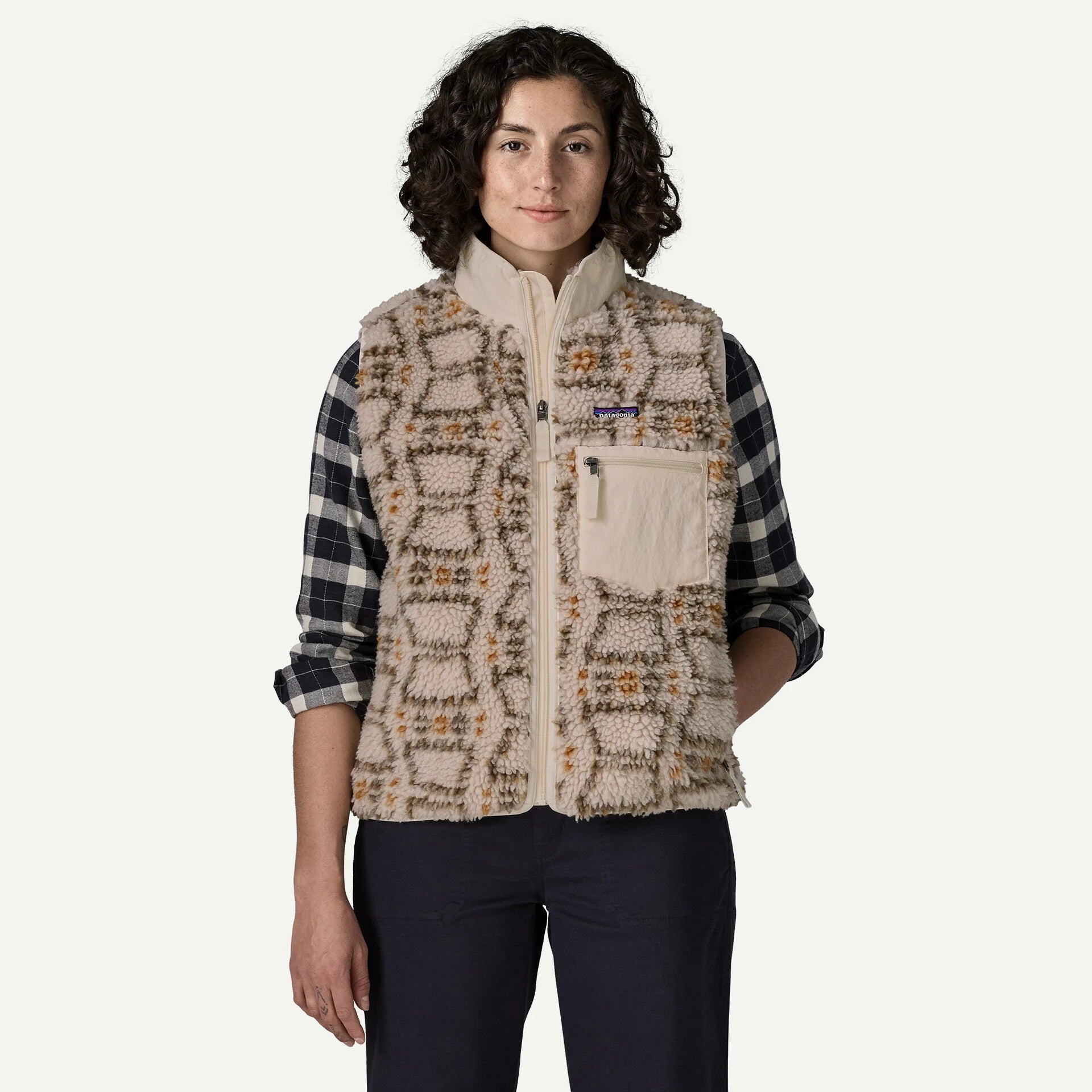 Patagonia Women's Classic Retro-X Vest-Snowshoe Hare: Natural-Killington Sports