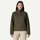 Patagonia Women's Daily Quilted Snap-T Pullover-Basin Green-Killington Sports