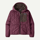 Patagonia Women's Diamond Quilted Bomber Hoody-Berry Fig-Killington Sports