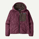 Patagonia Women's Diamond Quilted Bomber Hoody-Berry Fig-Killington Sports