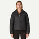 Patagonia Women's Diamond Quilted Bomber Hoody-Black-Killington Sports