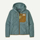 Patagonia Women's Diamond Quilted Bomber Hoody-Blue Sage-Killington Sports