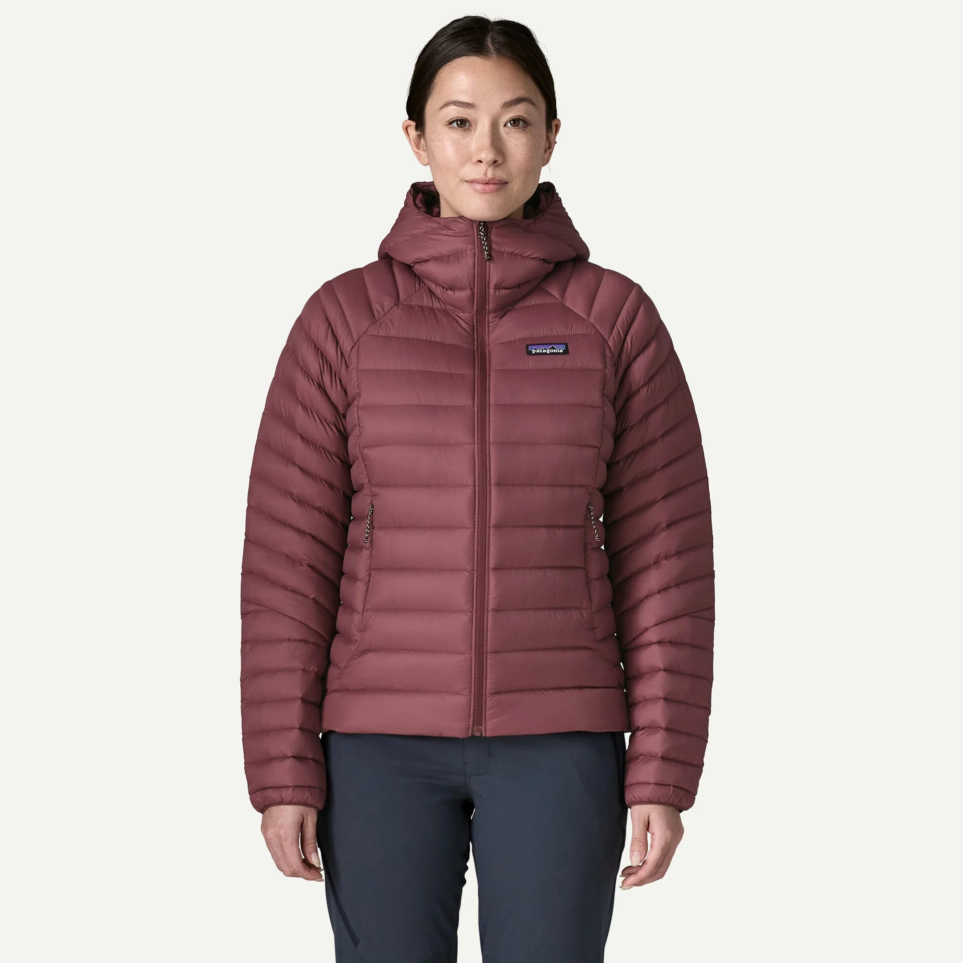 Patagonia Women's Down Sweater™ Hoody-Dark Ruby-Killington Sports