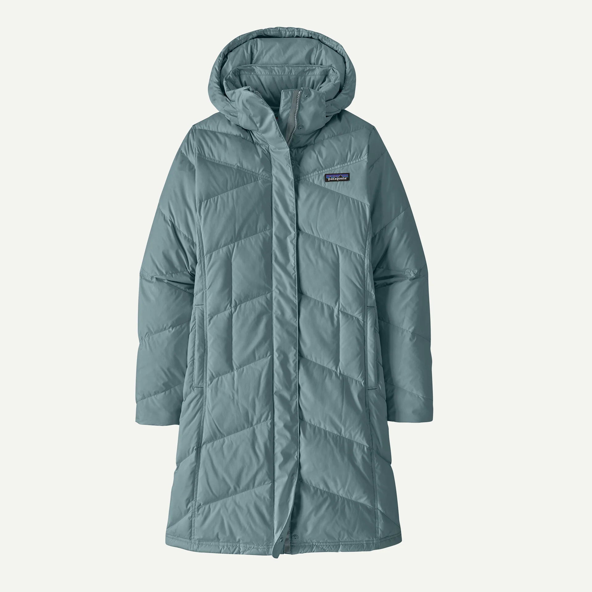 Patagonia Women's Down With It Parka-Blue Sage-Killington Sports