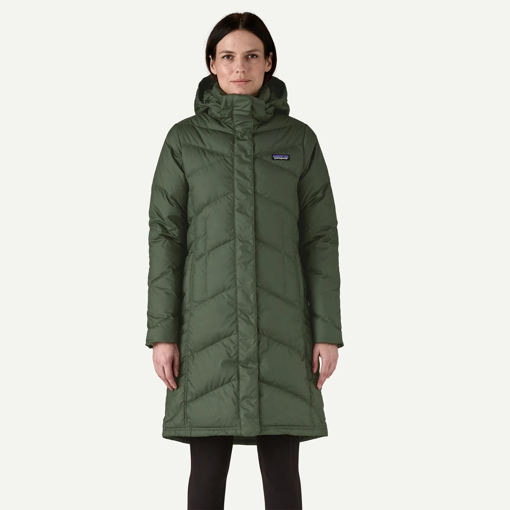 Patagonia Women's Down With It Parka-Old Growth Green-Killington Sports