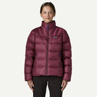 Patagonia Women's Fitz Roy Down Jacket-Berry Fig-Killington Sports