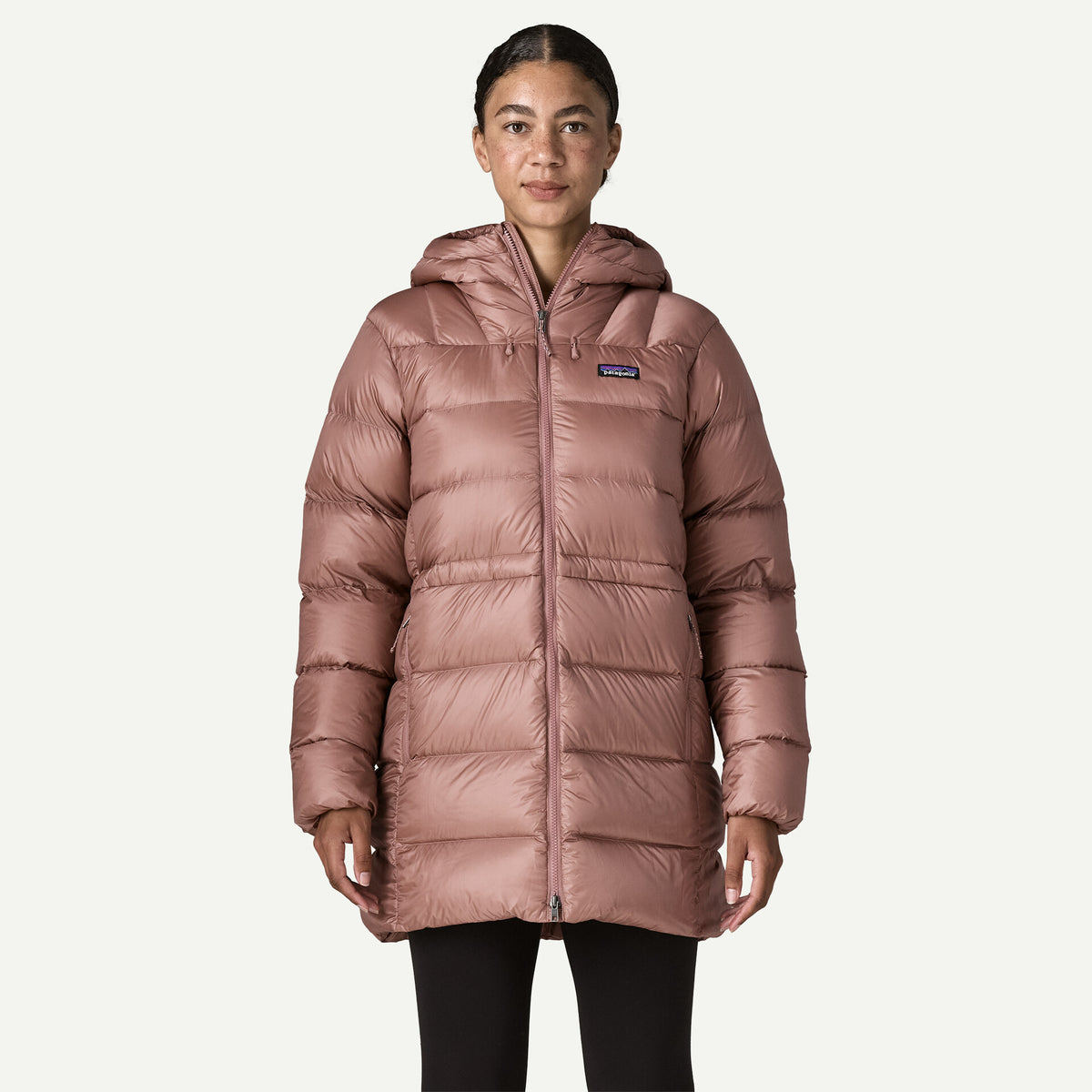 Patagonia Women's Fitz Roy Down Parka-Moonrise Taupe-Killington Sports