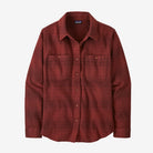 Patagonia Women's Fjord Flannel Shirt-Cascade: Oxide Red-Killington Sports