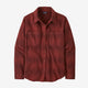 Patagonia Women's Fjord Flannel Shirt-Cascade: Oxide Red-Killington Sports