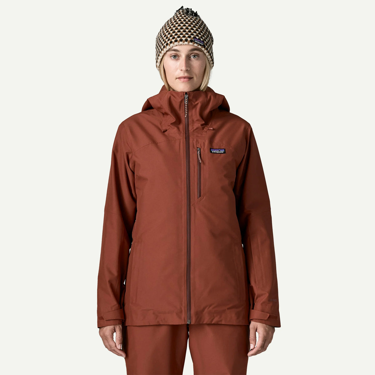 Patagonia Women's Insulated Powder Town Jacket-Rusty Red-Killington Sports