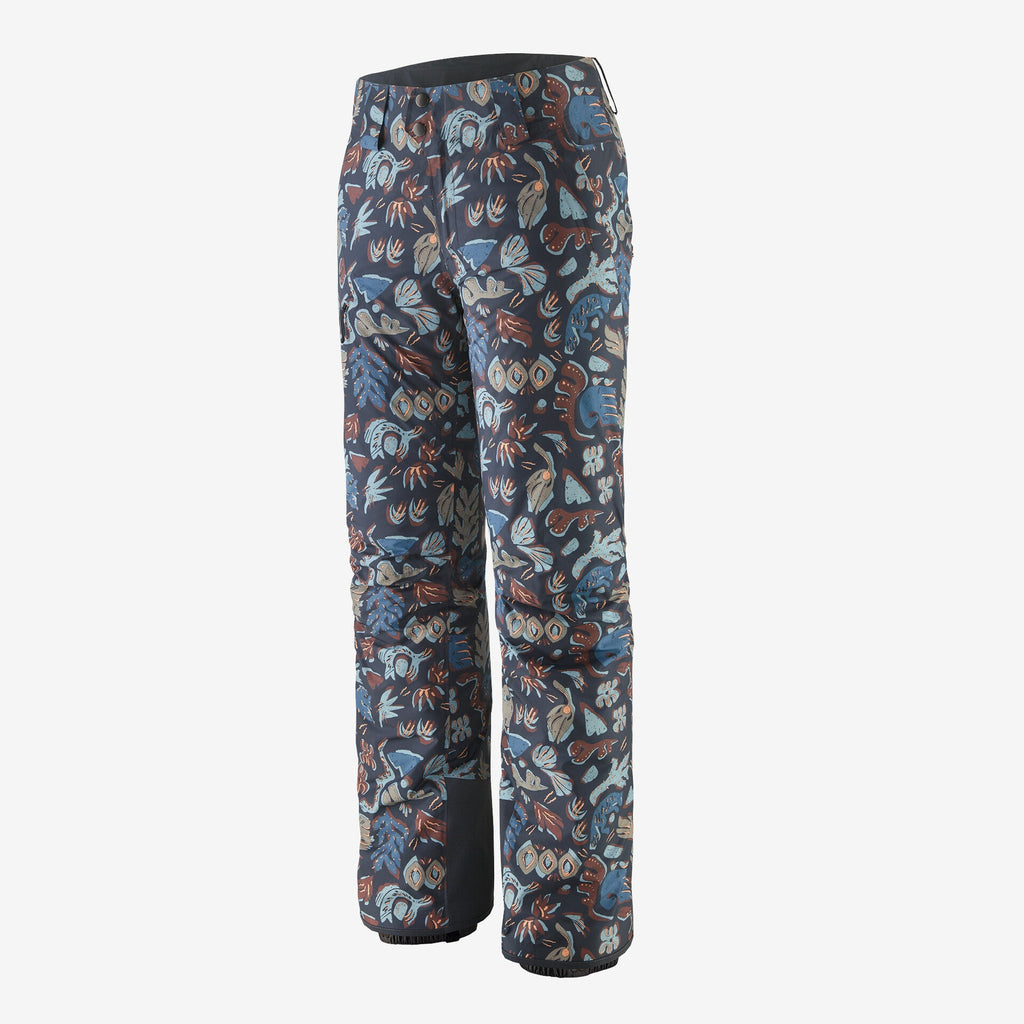 Patagonia Women's Insulated Powder Town Pants - Regular-Across Oceans: Smolder Blue-Killington Sports