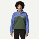 Patagonia Women's Lightweight Synchilla® Snap-T® Fleece Pullover-Canopy Green-Killington Sports