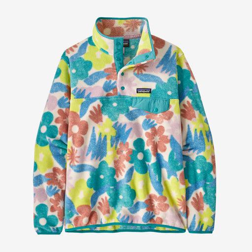 Patagonia Women's Lightweight Synchilla® Snap-T® Fleece Pullover-Channeling Spring: Natural-Killington Sports