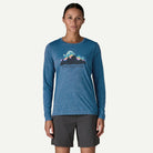 Patagonia Women's Long-Sleeved Capilene® Cool Daily Shirt - Fitz Roy Nimbus-Killington Sports