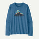 Patagonia Women's Long-Sleeved Capilene® Cool Daily Shirt - Fitz Roy Nimbus-Aquatic Blue - Light Aquatic Blue X-Dye-Killington Sports