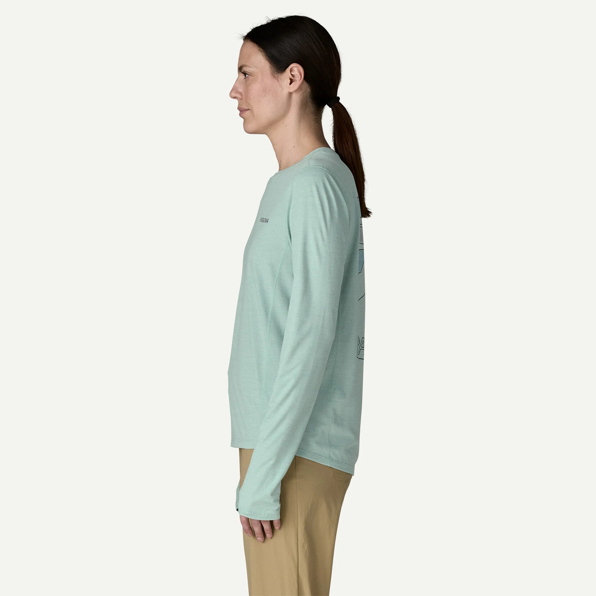 Patagonia Women's Long-Sleeved Capilene® Cool Sun Shirt - Peak Visions-Killington Sports