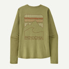 Patagonia Women's Long-Sleeved Capilene® Cool Sun Shirt - Peak Visions-Gumtree Green - Light Gumtree Green X-Dye-Killington Sports
