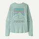 Patagonia Women's Long-Sleeved Capilene® Cool Sun Shirt - Peak Visions-Thermal Blue - Thin Ice X-Dye-Killington Sports