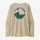 Patagonia Women's Long-Sleeved Capilene® Cool Daily Graphic Shirt-Applied Imagination: Pumice X-Dye-Killington Sports