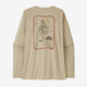 Patagonia Women's Long-Sleeved Capilene® Cool Daily Graphic Shirt - Lands-Clean Climb Roots: Pumice X-Dye-Killington Sports