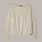 Patagonia Women's Long-Sleeved Mariner Top-Even Stripe: Pumice-Killington Sports