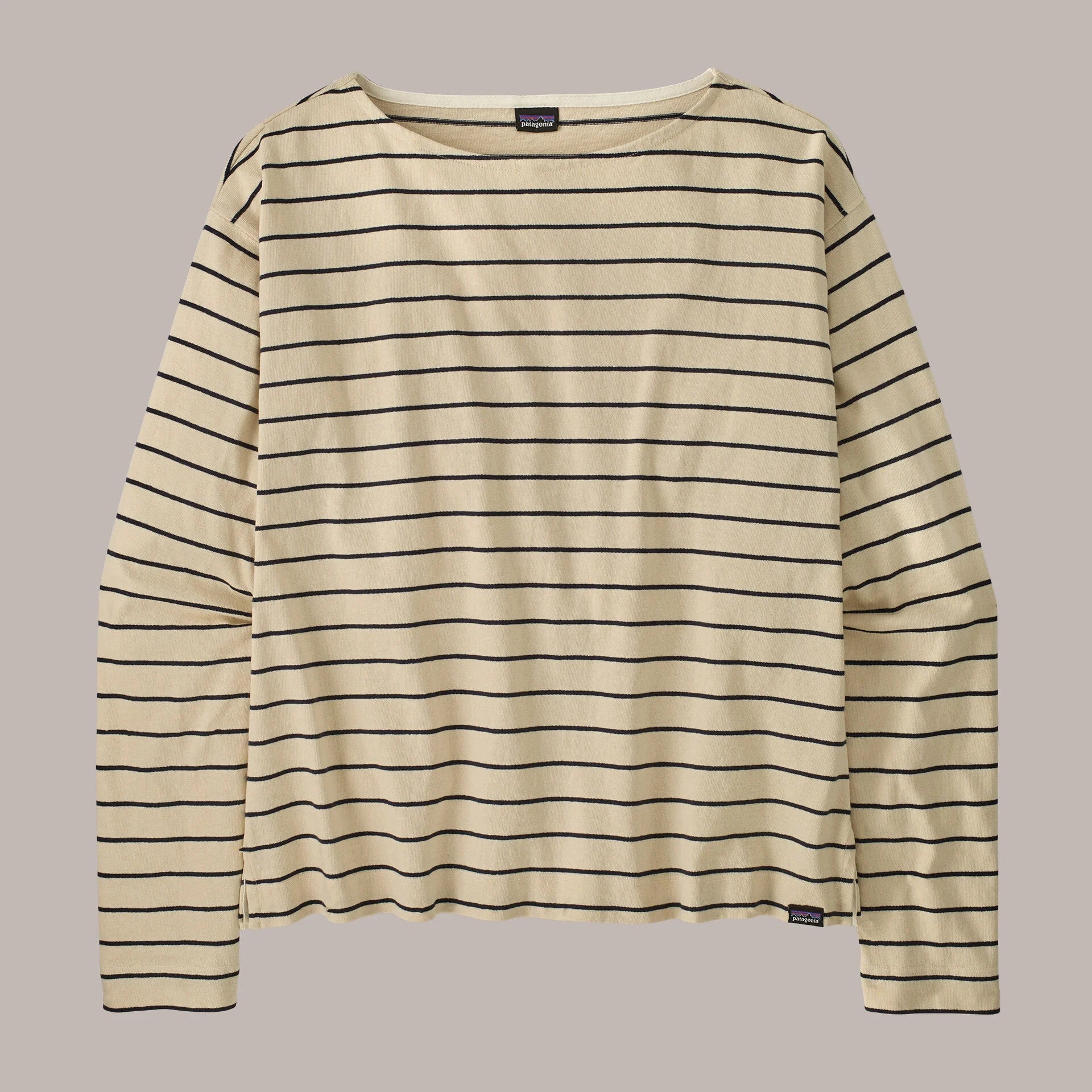 Patagonia Women's Long-Sleeved Mariner Top-Even Stripe: Sunken Blue-Killington Sports