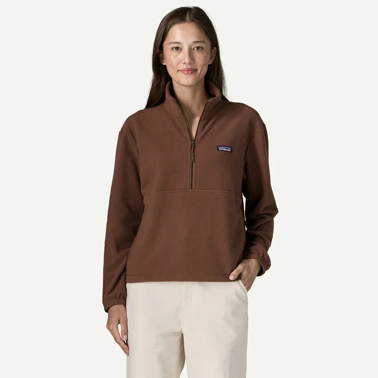 Patagonia Women's Micro D® 1/2-Zip Fleece Pullover-Berm Brown-Killington Sports