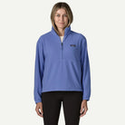 Patagonia Women's Micro D® 1/2-Zip Fleece Pullover-Diver Blue-Killington Sports