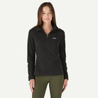 Patagonia Women's Micro D® 1/4-Zip Fleece-Black-Killington Sports