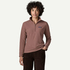 Patagonia Women's Micro D® 1/4-Zip Fleece-Moonrise Taupe-Killington Sports