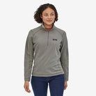 Patagonia Women's Micro D® 1/4-Zip Fleece-Feather Grey-Killington Sports