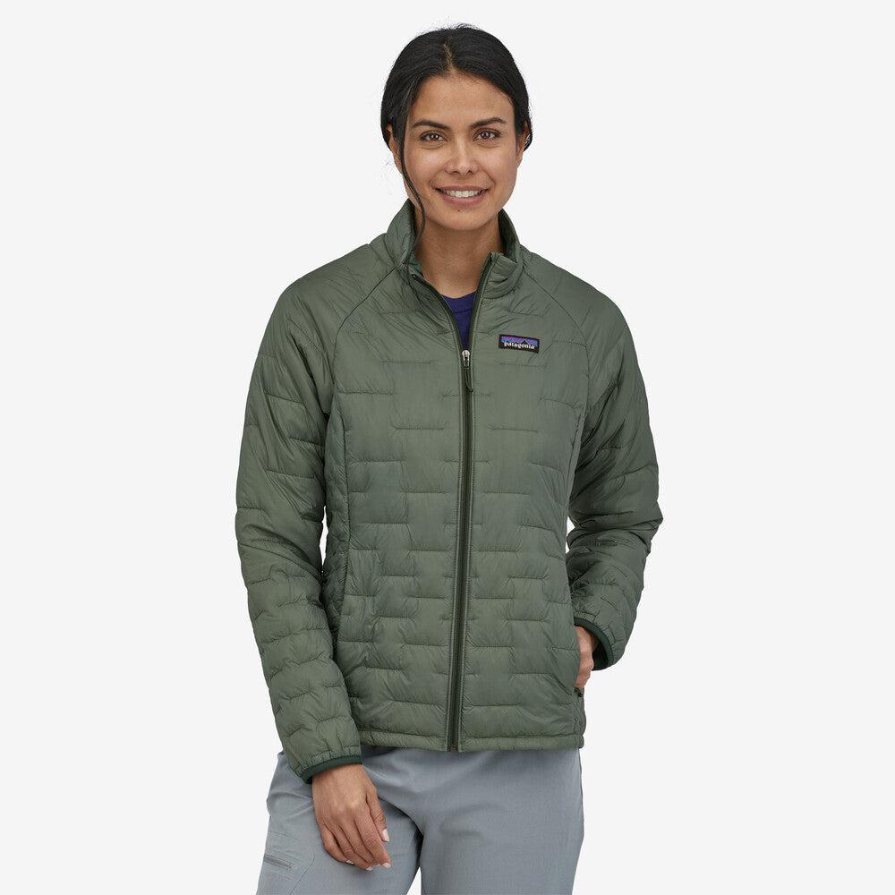 Patagonia Women's Micro Puff Jacket-Hemlock Green-Killington Sports