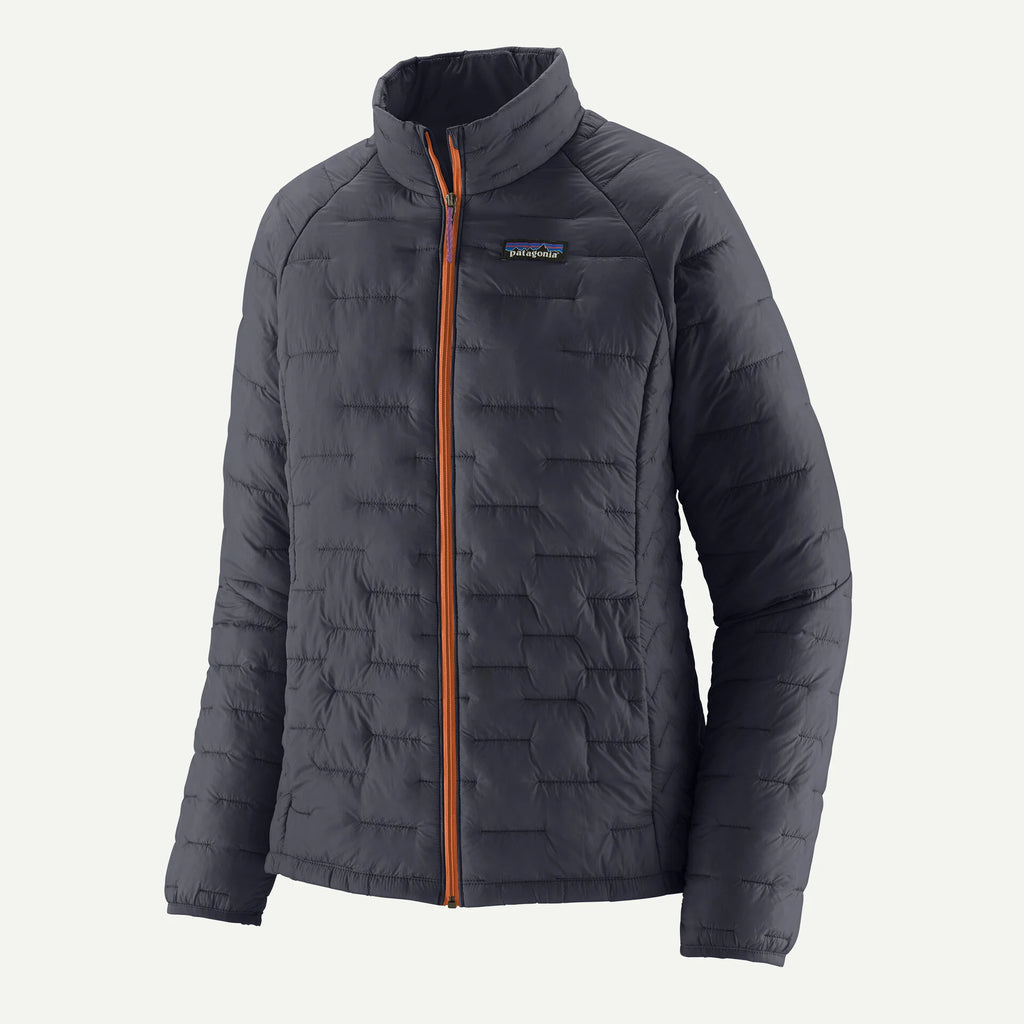 Patagonia Women's Micro Puff® Jacket-Smolder Blue w/P6 Blue-Killington Sports