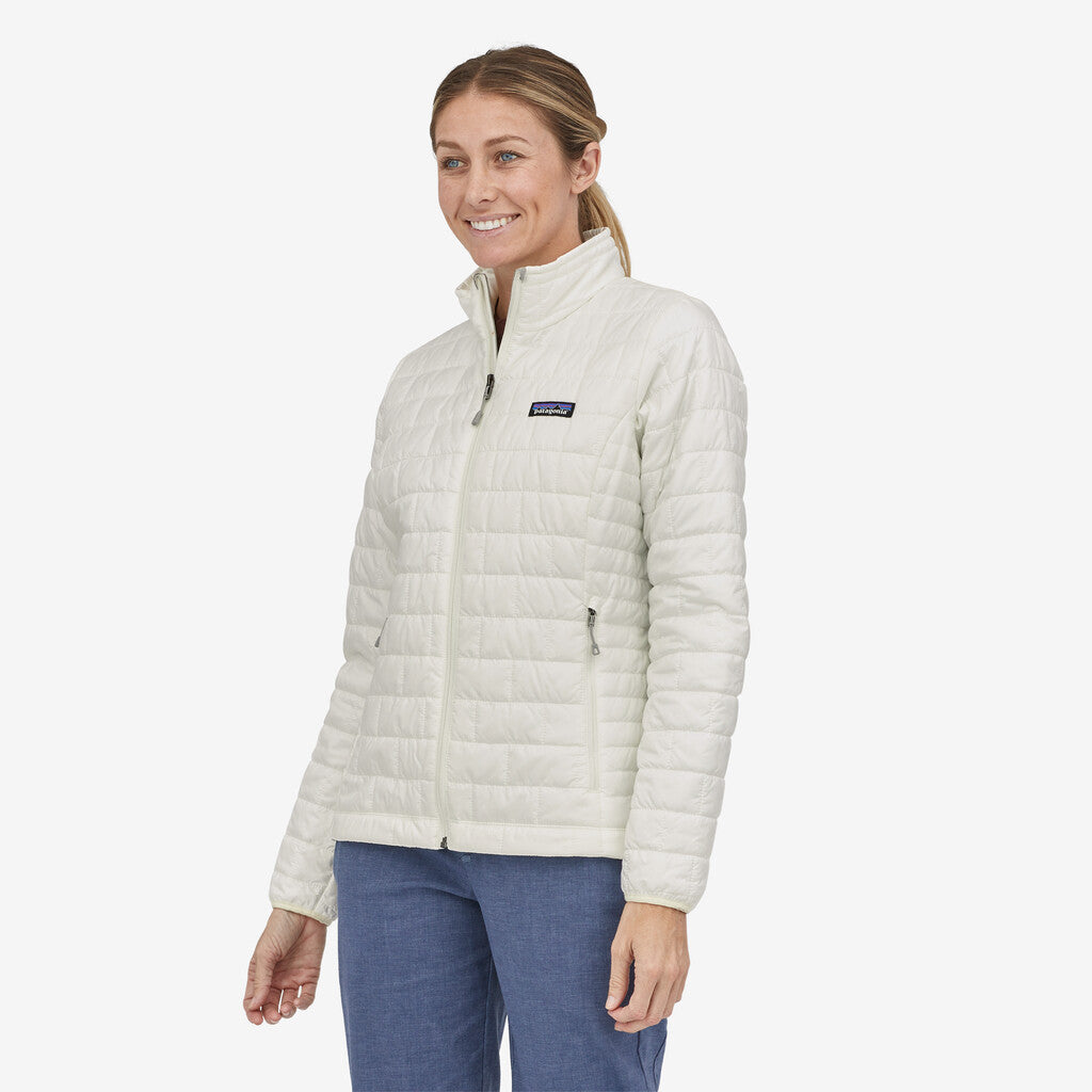 Patagonia Women's Nano Puff Jacket-Birch White-Killington Sports