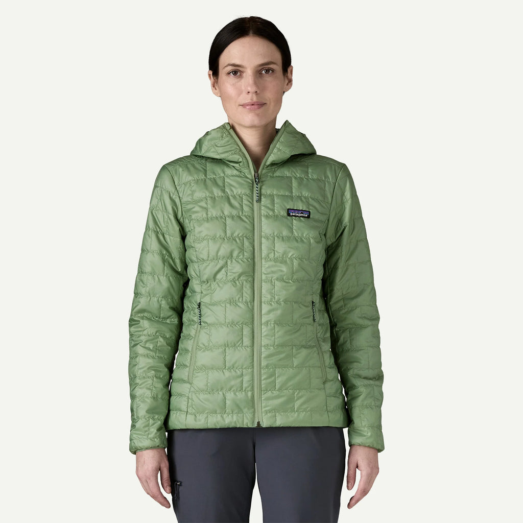 Patagonia Women's Nano Puff® Hoody-Ellwood Green-Killington Sports