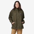 Patagonia Women's Outdoor Everyday Rain Jacket-Basin Green-Killington Sports