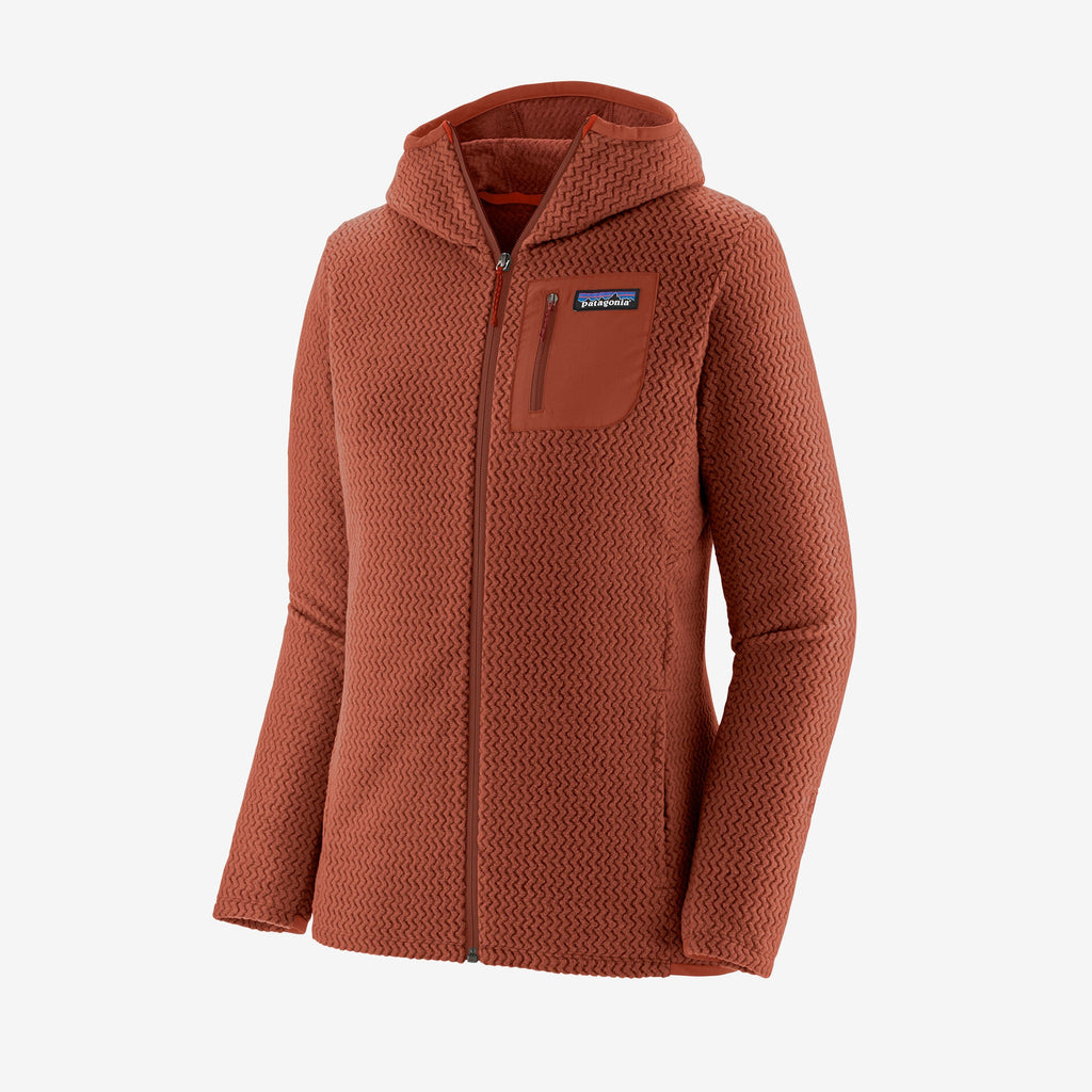 Patagonia Women's R1 Air Full-Zip Hoody-Burnished Red-Killington Sports